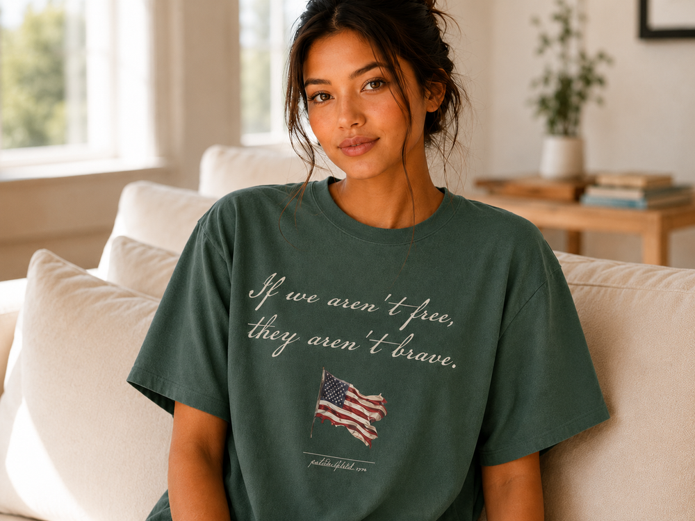 If we aren’t free, they aren’t brave Statement