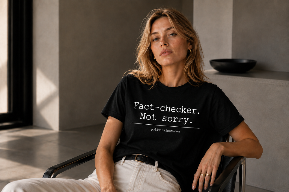 Fact-checker. Not sorry.
