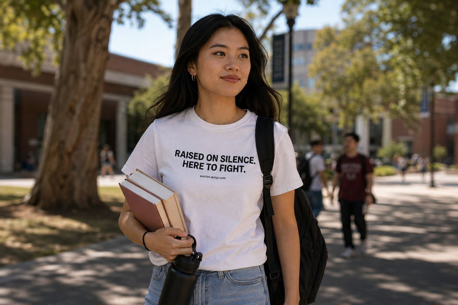 Raised In Silence. Here to Fight